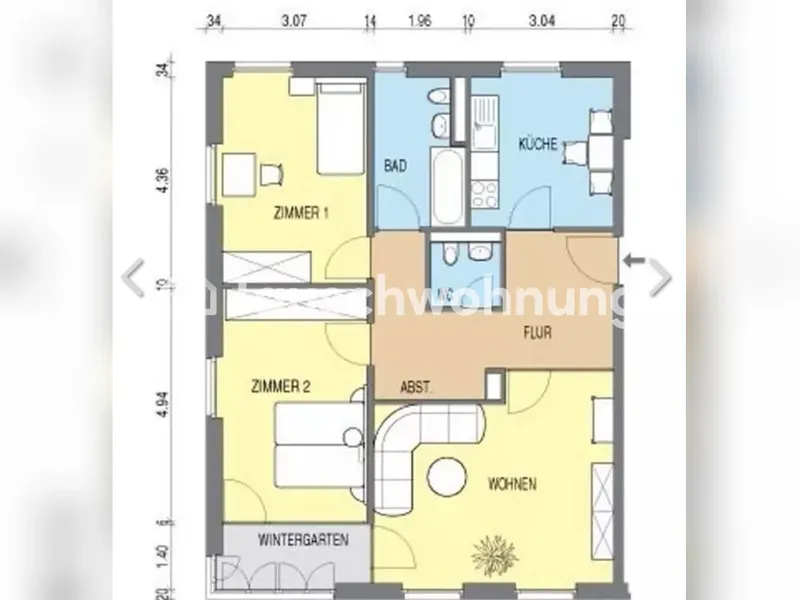 Tauschwohnung: Perfekt für ein Paar oder kleine Familie in Dahlem — photo 1